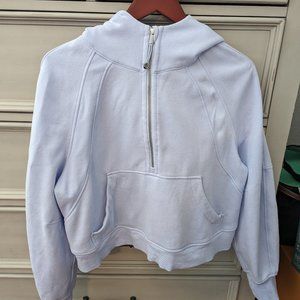 Lululemon Scuba Oversized Half-Zip in Blissful Blue, Size M/L